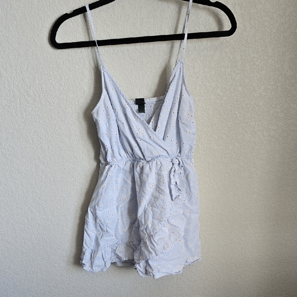 Wild Fable Sky Blue Eyelet Dress